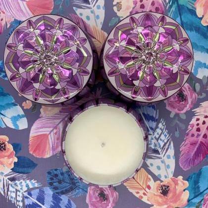 Lilac Soy Candle | Handcrafted Cand..