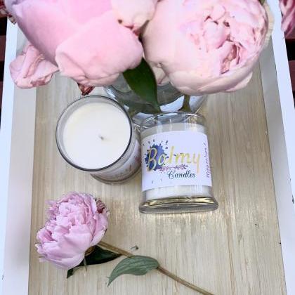 Magnolia + Peonies Hand-poured Soy ..