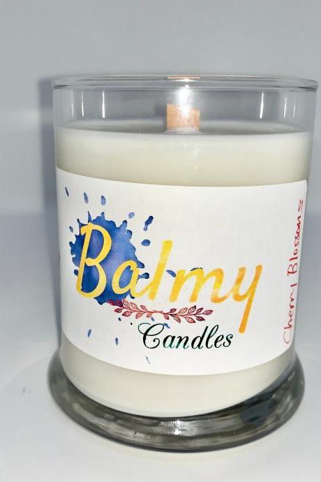 Cherry Blossoms Soy Wax Candle | Handcrafted Candle